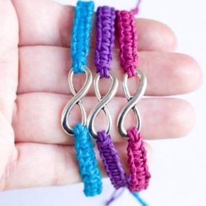 Infinity charm bracelet